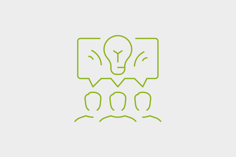 Illustration für das Netzwerk Treffen im 3. Quartal